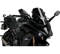 PUIG sport screen black 415x340mm ABE approved for Suzuki