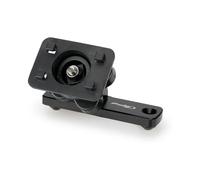 Puig 3830N Supports pour Smartphones et Housses Fixation sécurisée et Adaptable pour l’Utilisation du Smartphone comme navigateur, Noir