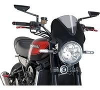 PUIG vision smoked clear screen ABE approved for Kawasaki