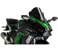 PUIG z-racing écran noir ABE approuvé pour Kawasaki