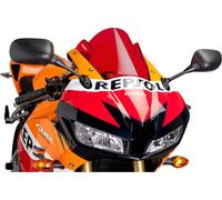 PUIG z-racing écran rouge ABE approuvé pour Honda cbr rr