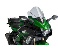 PUIG z-racing smoked clear screen ABE approved for Kawasaki