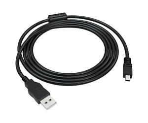 Puiixur Câble USB de transfert de données de rechange compatible avec Fujifilm X10, X20, XF1, FinePix S4500 S4200 JX650 JX660 JX675 JX680 AX385 AX500 AX510 J10 J100 J12 et plus encore, 4 0,3 m 0,5 m