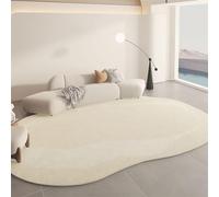 PUIOKA Tapis de forme irrégulière - Tapis doux de grande surface pour la décoration intérieure