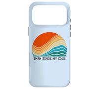 Puis Chante Mon âme Vintage Sunset Retro Feel Christian Coque pour iPhone 17 Pro Max