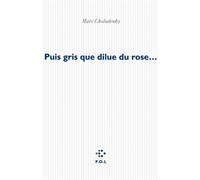 Puis gris que dilue du rose que brûle le bleu - Marc Cholodenko - P.o.l. - broché - Roman