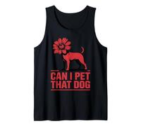 Puis-Je caresser ce Chien Demodog Stranger Funny Dog Lover Débardeur