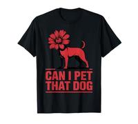 Puis-Je caresser ce Chien Demodog Stranger Funny Dog Lover T-Shirt