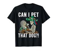 Puis-Je caresser ce Chien drôle Squelette Chiot Amateur T-Shirt