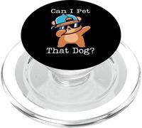 Puis-je caresser ce chien, mèmes drôles d'ours, blagues pour enfants PopSockets PopGrip pour MagSafe