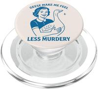 Puis-Je caresser Dat Dawg Funny Pin Up Goose Meme PopSockets PopGrip pour MagSafe