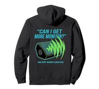 Puis-Je en Obtenir Plus ? Surveillez Funny Worship Leader Sound Guy Sweat à Capuche