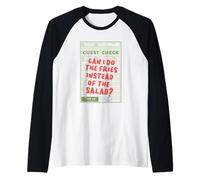 Puis-je faire des frites au lieu de la salade ? Manche Raglan