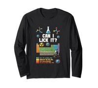 Puis-Je L CK It Tableau périodique Science Chimie Éléments de Laboratoire Manche Longue