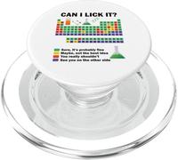 Puis-Je Le lécher Chimie Tableau périodique des éléments Science PopSockets PopGrip pour MagSafe
