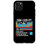 Puis-Je Le lécher - Professeur de Sciences de Chimie du Tableau périodique Coque pour iPhone 11 Pro Max