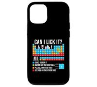 Puis-Je Le lécher - Professeur de Sciences de Chimie du Tableau périodique Coque pour iPhone 12/12 Pro