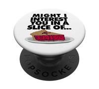 Puis-Je Vous intéresser à Une Tranche de Pi PopSockets PopGrip Adhésif