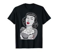 Puis-Je Vous intéresser dans Un commentaire Sarcastique Pop Art Girl T-Shirt
