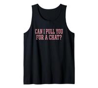 Puis-Je Vous Tirer pour Un Chat T-Shirt Island Love Retro Débardeur