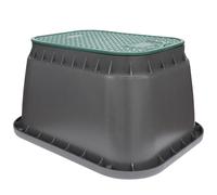 Puisard rectangulaire EZ-OPEN PZCM 111 vert/noir Rain 210.3001111