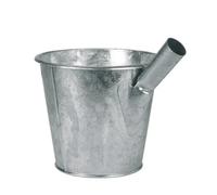 Puiseur à lisier métal galvanisé Kerbl Argenté 24 cm
