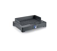 Severin Barbecue électrique de table PG8567 – 2200 W, grille en fonte d'aluminium, noir
