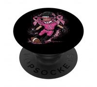 Puissance de Football de Sensibilisation au Cancer du Sein PopSockets PopGrip Adhésif
