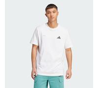 Puissance de l’objectif de trois cerceaux T-shirt graphique White XL