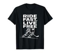 Puissance de Patinage pour Joueur de Hockey T-Shirt