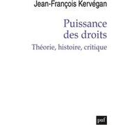 Puissance des droits: Théorie, histoire, critique