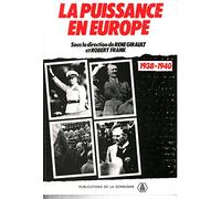 Puissance en europe 1938-1940