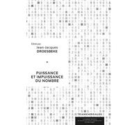 Puissance et impuissance du nombre - Jean-Jacques Droesbeke - Academie Royale Sciences Lettres - broché - Essai