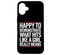 Puissance Karaté Filles Fortes Coque pour iPhone 16 Plus