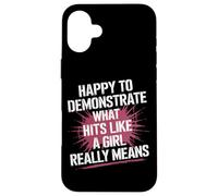 Puissance Karaté Filles Fortes Coque pour iPhone 16 Plus