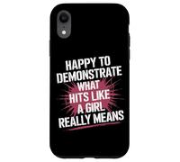 Puissance Karaté Filles Fortes Coque pour iPhone XR