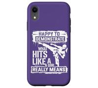 Puissance Karaté Filles Fortes Coque pour iPhone XR