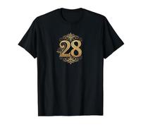 Puissance numérologie - 28, Le Nombre de Richesse T-Shirt Graphique avec Valeur