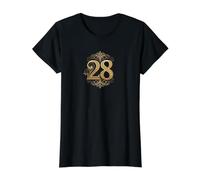 Puissance numérologie - 28, Le Nombre de Richesse T-Shirt Graphique avec Valeur