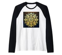 Puissance personnelle du Chakra du Plexus Solaire Manche Raglan
