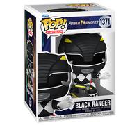 Puissance Rangers 30th Black Ranger Pop Television #1371 Vinyl Figurine Funko
