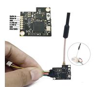 Puissance réglable prend en charge OSD zéro interférence tour biens 5.8G 48CH jouets FPV image émetteur lumière LED UFL antenne SBUS