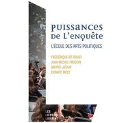 Puissances De L'enquête - L'école Des Arts Politiques