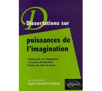Puissances de l'imagination : Malebranche, De l'imagination, Cervantès, Don Quichotte, Proust, Un amour de Swann Edition 2006-2008 - Sophie Rochefort-Guillouet - Ellipses - broché - Scolaire / Univers