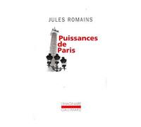 Puissances de Paris - Jules Romains - Gallimard - Poche - Anthologie