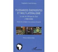 Puissances Émergentes Et Multilatéralisme - Le Cas De L'afrique Du Sud (1999-2008)- Analyse Des Stratégies D'une Puissance Émergente
