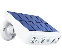 Puissant Capteur De Mouvement Extérieur De Lumière Solaire Projecteur De Lampe Solaire LED De Jardin étanche pour Mur LED De Rue De Chemin De Jardin, A-White Light