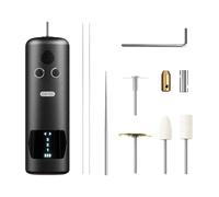 Puissant dissolvant de colle sans fil avec vitesse de 5000 tr/min, 7 buses et batterie de 1800 mAh pour outil adhésif multi-surfaces sans fil électrique autocollant autocollant autocollant voiture