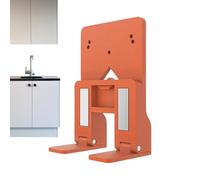 Puissant entretoise de charnière de porte, outil d'alignement de précision, assistance magnétique avec guide réglable, construction robuste en acier et alliage, conception d'outils de charnière