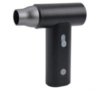Puissant mini outil d'élimination de la poussière avec lumière LED, design compact et sans fil, 120 000 tr/min pour une performance de nettoyage efficace (noir)